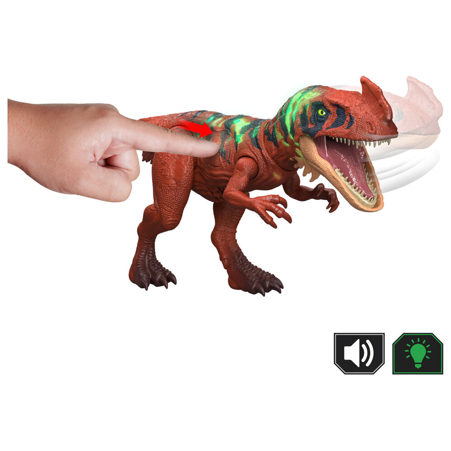 Jurassic World Afrovenator figura dinozavra fotografija izdelka