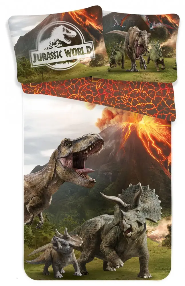 Jurassic World prevleka za odejo 140x200 cm, 70x90 cm fotografija izdelka