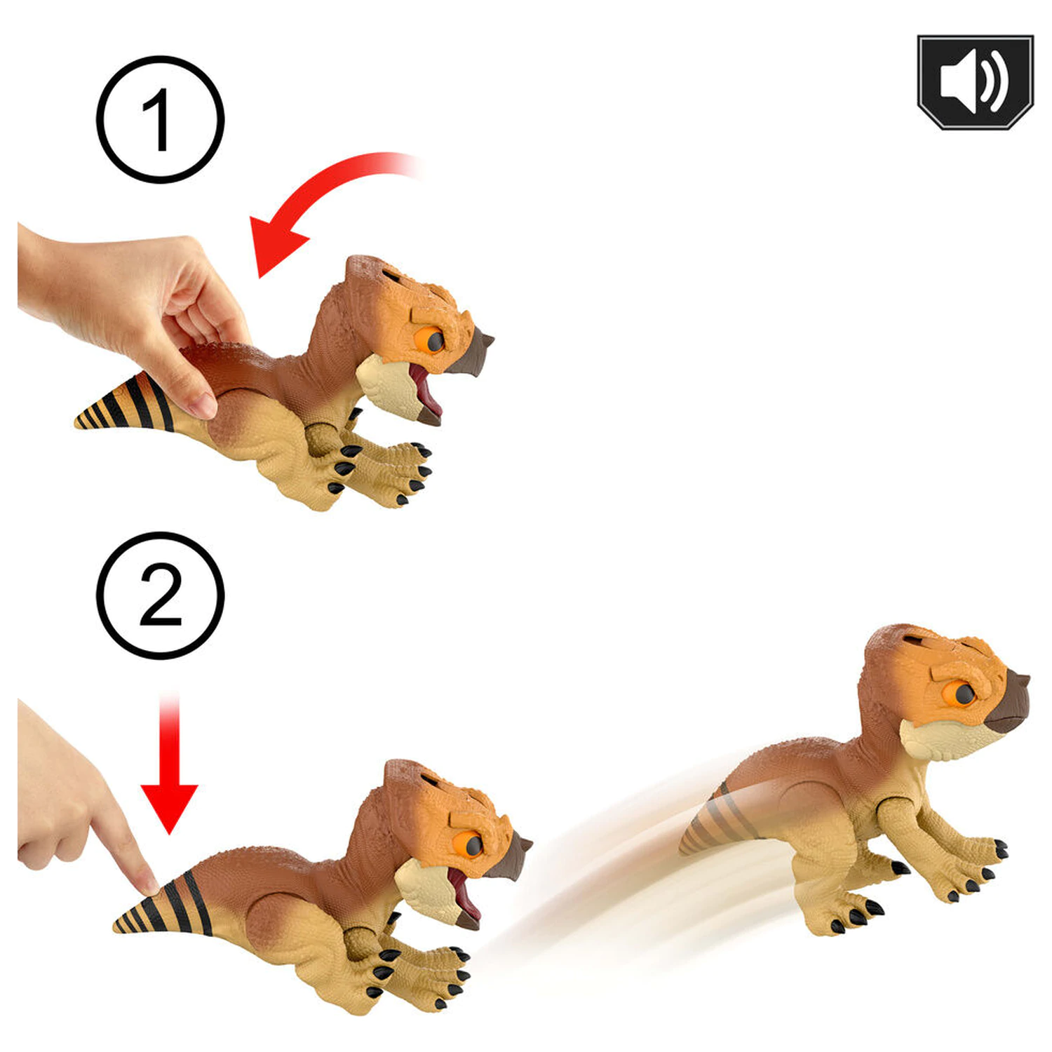Jurassic World Aquilops interaktivni dinozaver fotografija izdelka