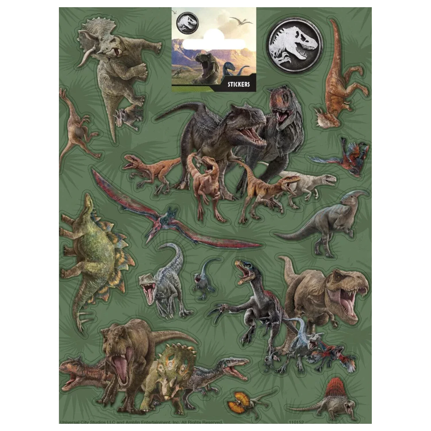 Jurassic World nalepka za napad fotografija izdelka