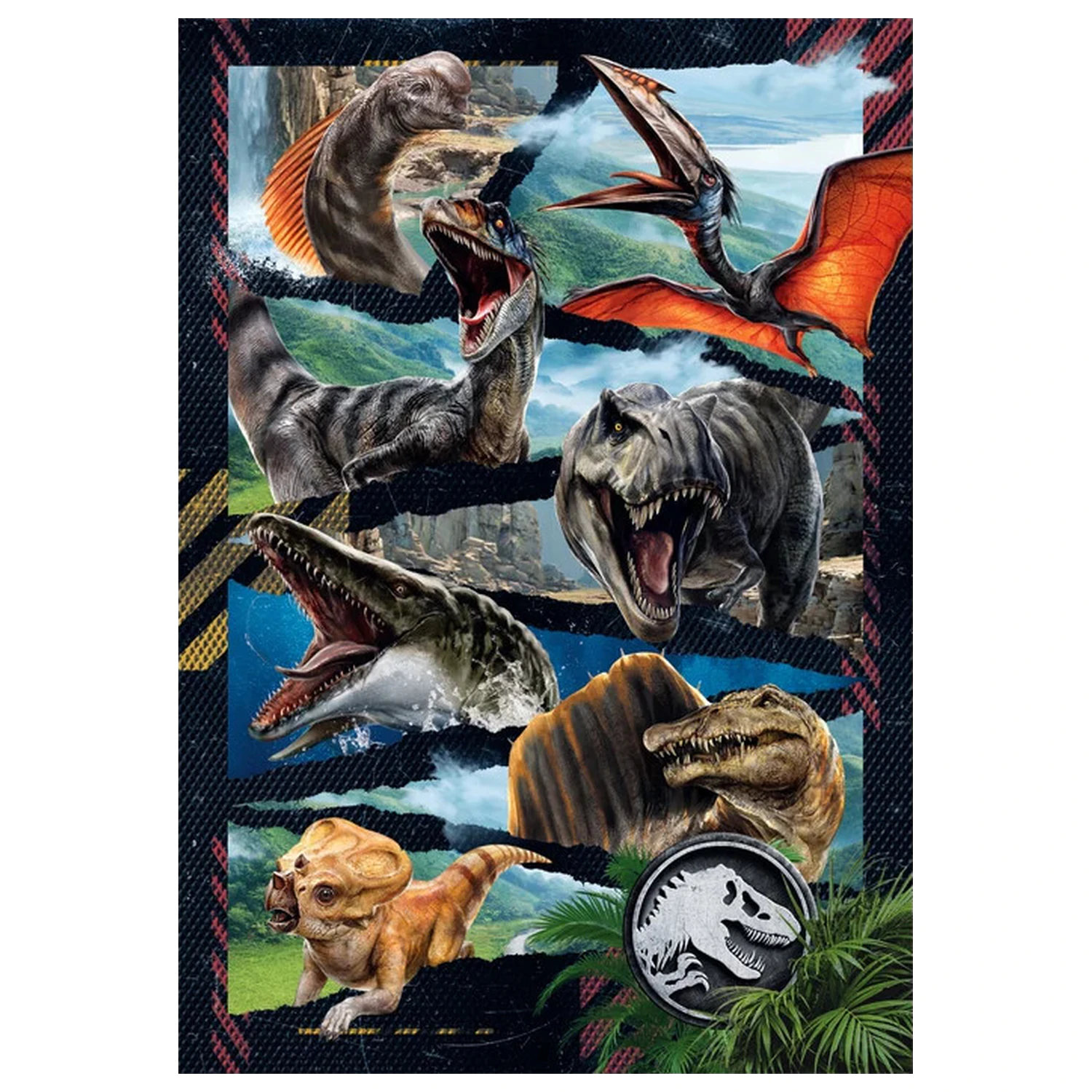 Jurassic World Battle Zone sestavljanka s 300 kosi fotografija izdelka