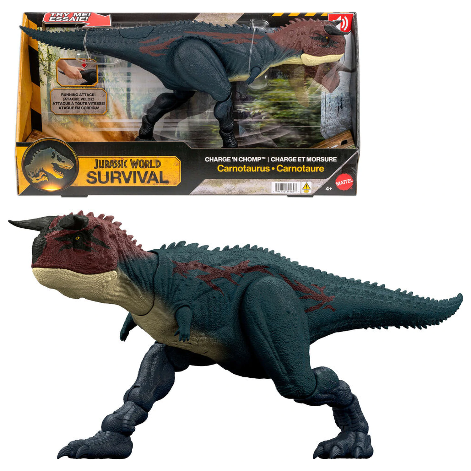 Jurassic World Carnotaurus figura dinozavra fotografija izdelka