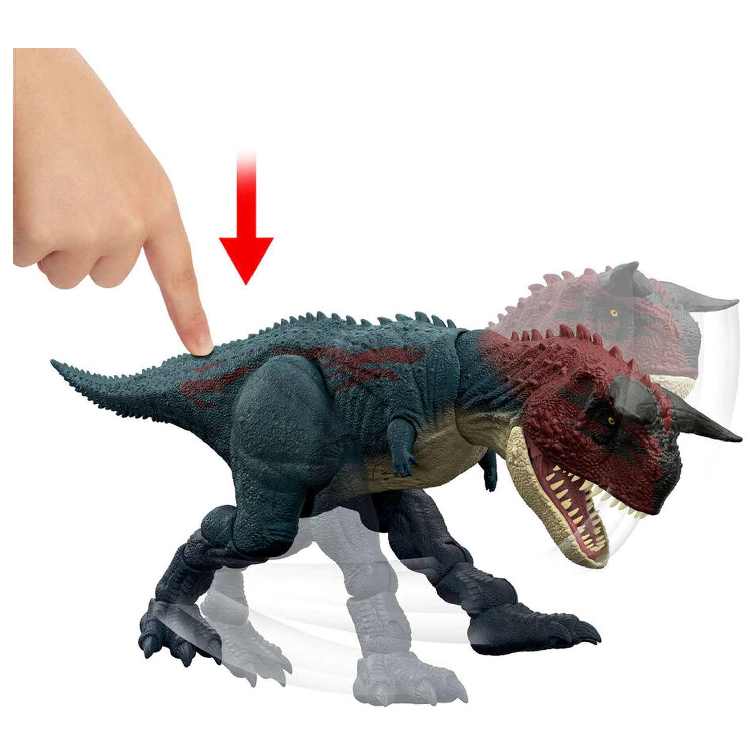 Jurassic World Carnotaurus figura dinozavra fotografija izdelka