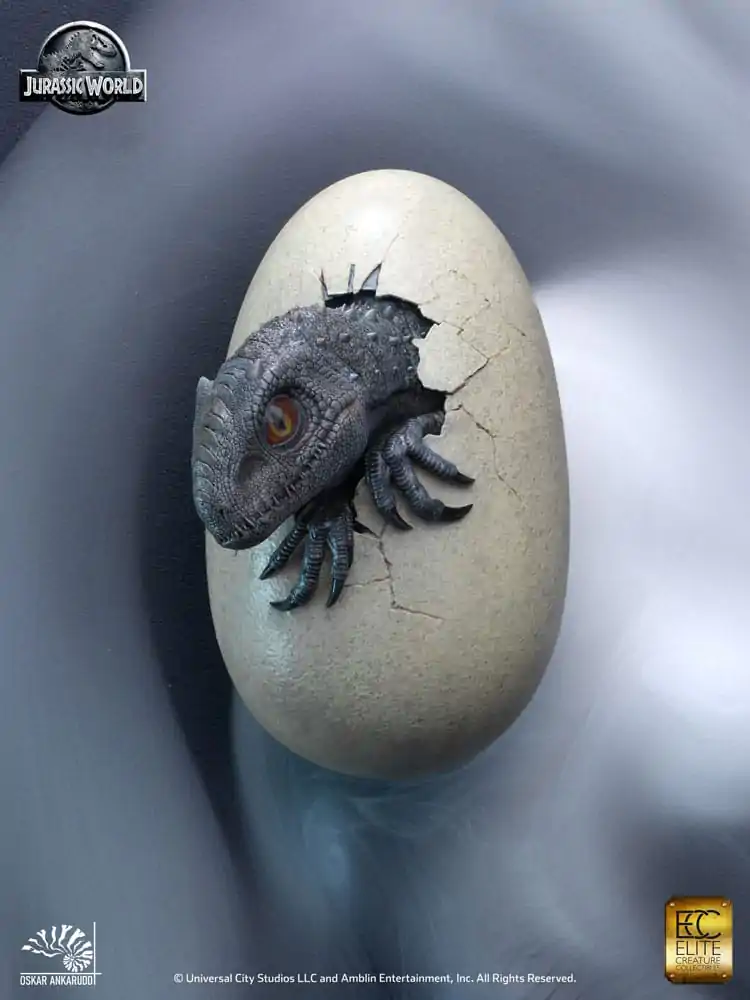 Jurassic World Set of 3 Kipov 1/2 Hatching Indominus Rex 13 cm fotografija izdelka