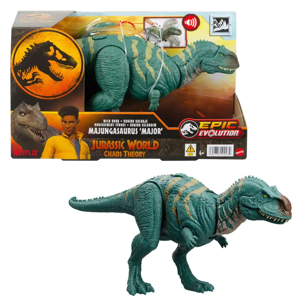 Jurassic World Epic Evolution akcijska figura Divji Rjovajoči Majungazavri fotografija izdelka