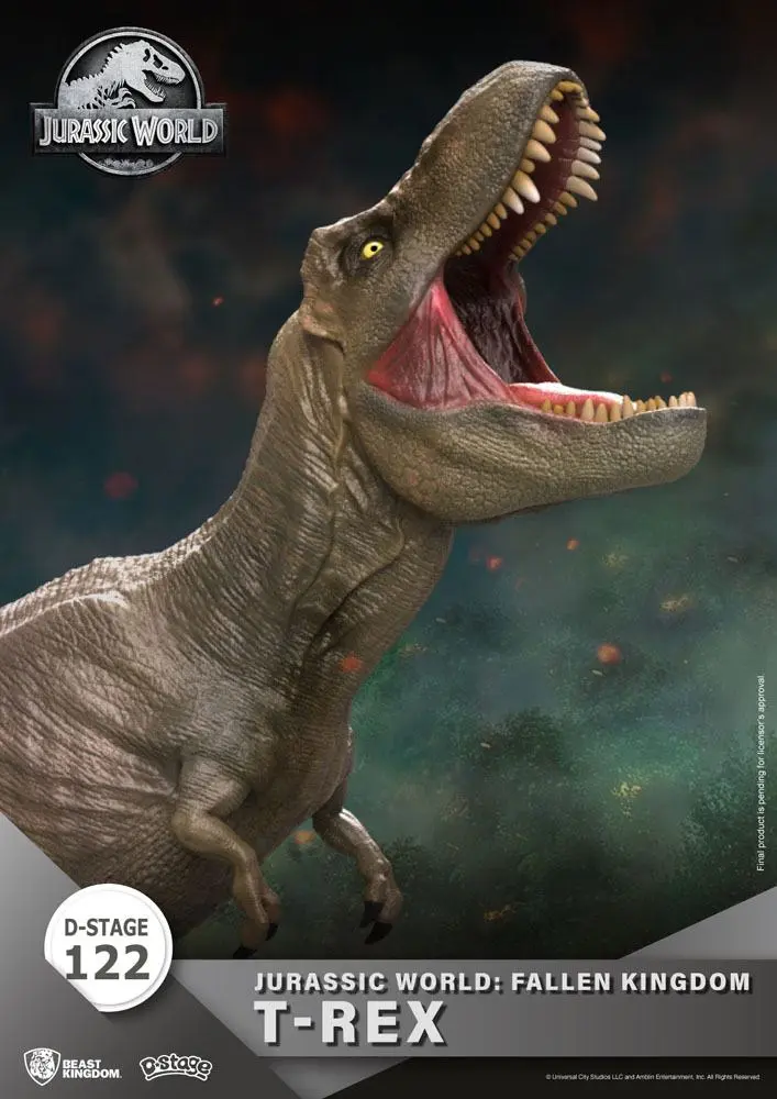 Jurassic World: Fallen Kingdom D-Stage PVC Diorama T-Rex 13 cm fotografija izdelka