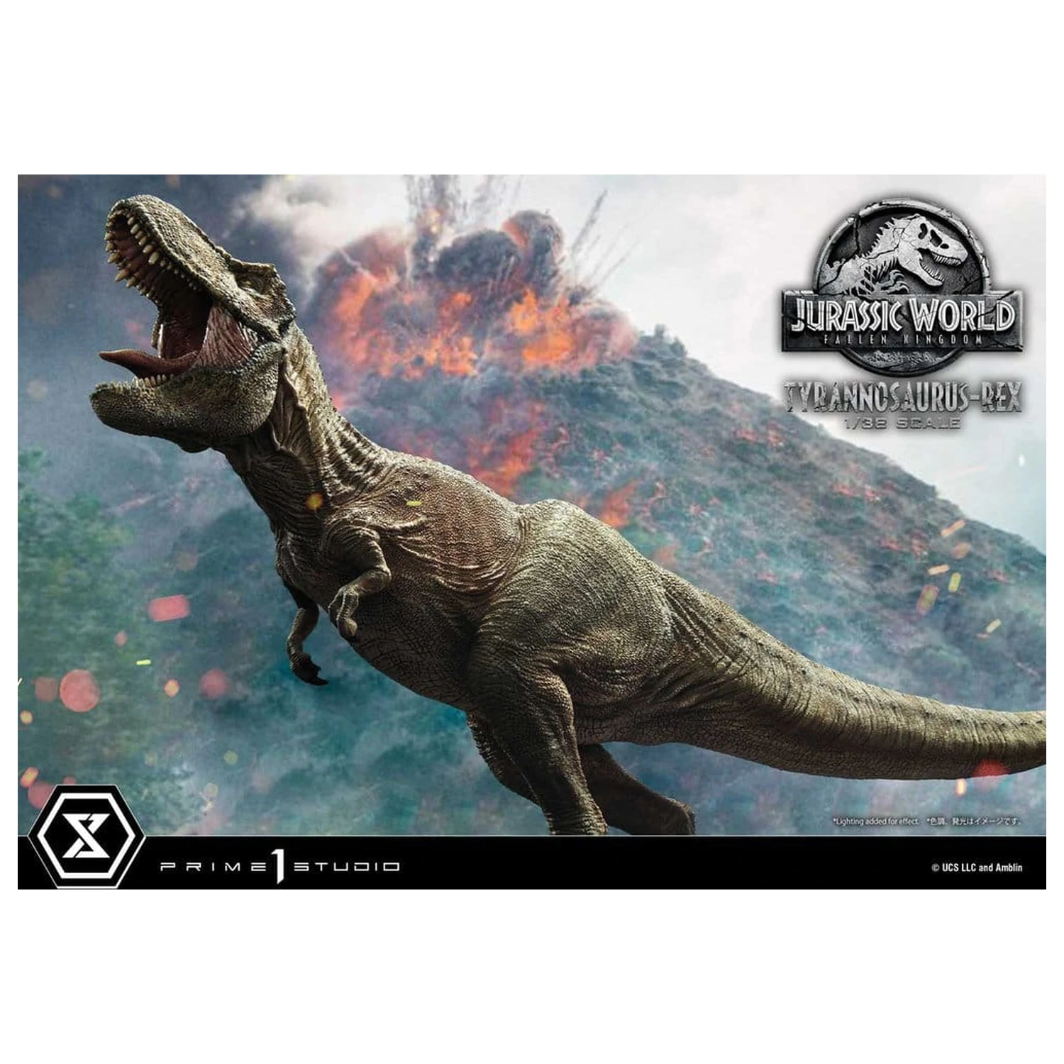 Jurassic World: Fallen Kingdom (Film) Prime Collectible Figures kip 1/38 Tyrannosaurus Rex 23 cm fotografija izdelka