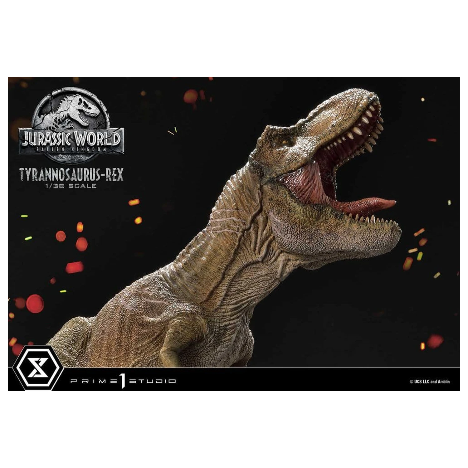 Jurassic World: Fallen Kingdom (Film) Prime Collectible Figures kip 1/38 Tyrannosaurus Rex 23 cm fotografija izdelka