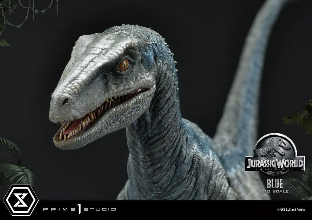 Jurassic World: Fallen Kingdom Prime Collectibles Kip 1/10 Blue (Open Mouth Version) 17 cm fotografija izdelka