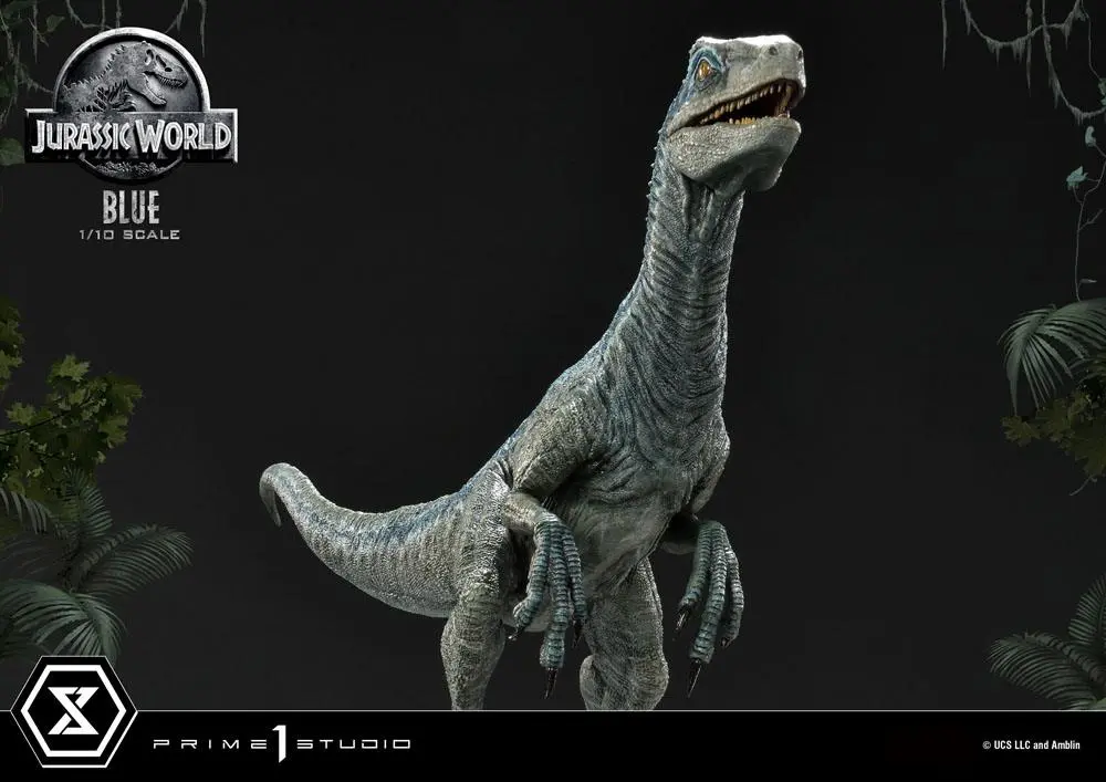 Jurassic World: Fallen Kingdom Prime Collectibles Kip 1/10 Blue (Open Mouth Version) 17 cm fotografija izdelka