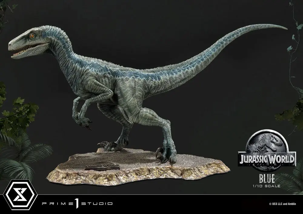 Jurassic World: Fallen Kingdom Prime Collectibles Kip 1/10 Blue (Open Mouth Version) 17 cm fotografija izdelka