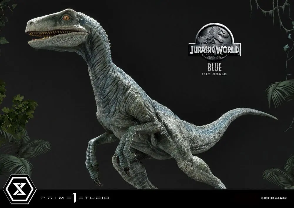 Jurassic World: Fallen Kingdom Prime Collectibles Kip 1/10 Blue (Open Mouth Version) 17 cm fotografija izdelka