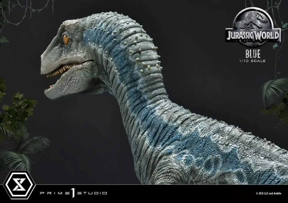 Jurassic World: Fallen Kingdom Prime Collectibles Kip 1/10 Blue (Open Mouth Version) 17 cm fotografija izdelka