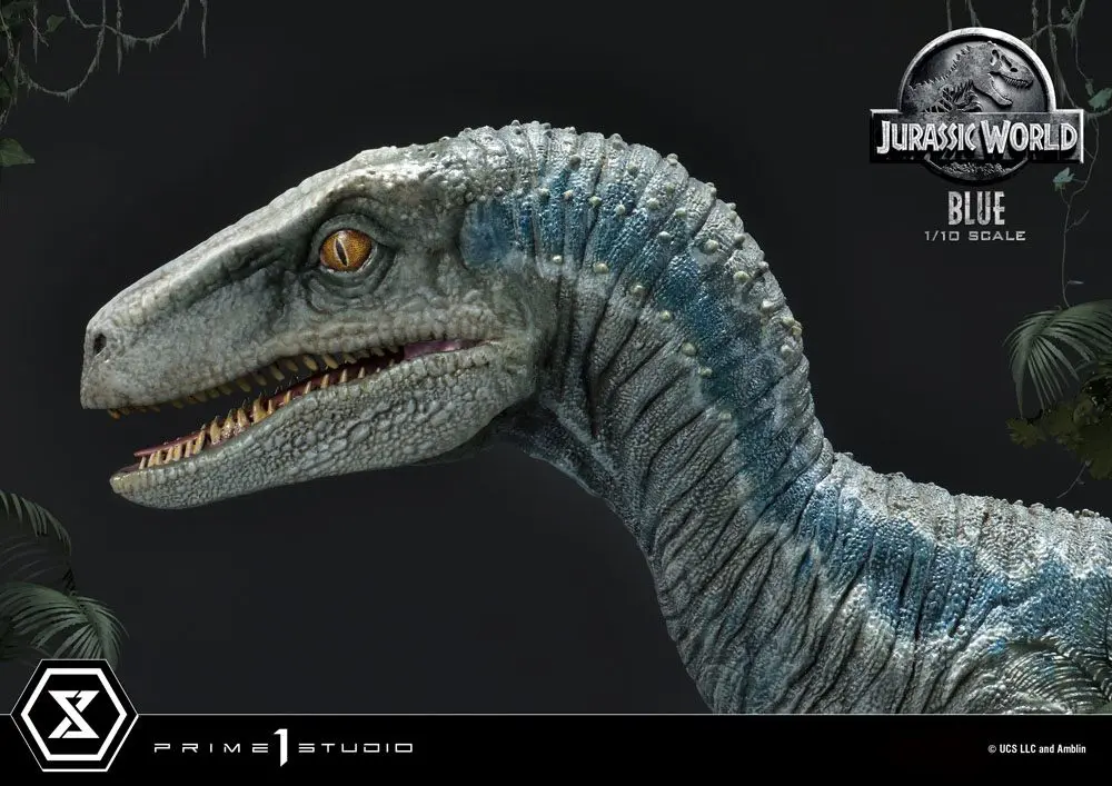 Jurassic World: Fallen Kingdom Prime Collectibles Kip 1/10 Blue (Open Mouth Version) 17 cm fotografija izdelka