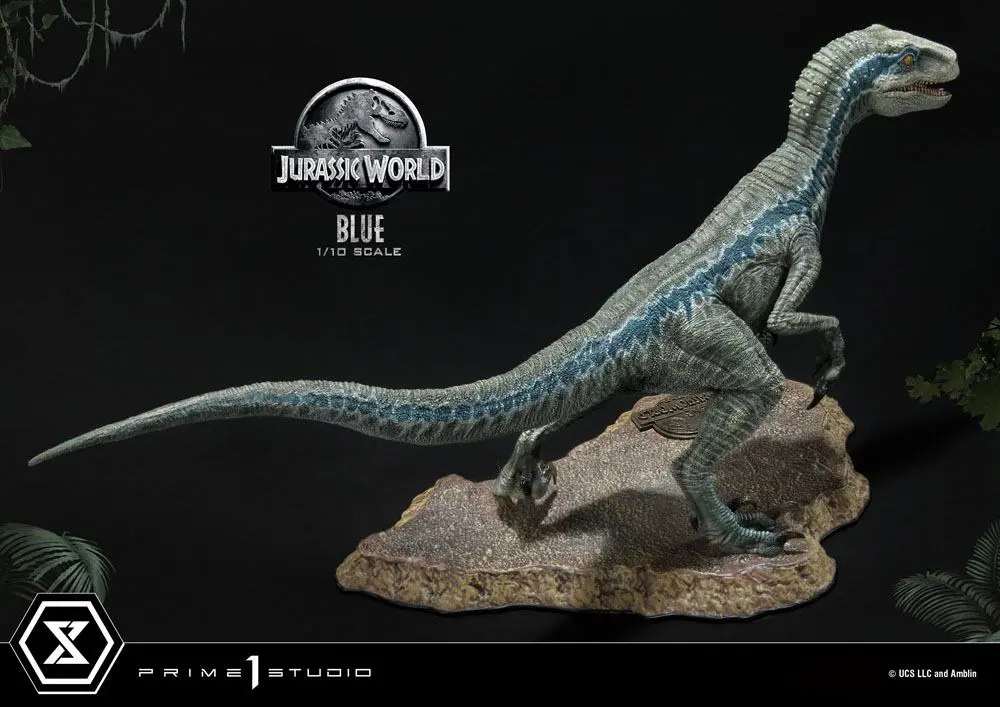 Jurassic World: Fallen Kingdom Prime Collectibles Kip 1/10 Blue (Open Mouth Version) 17 cm fotografija izdelka