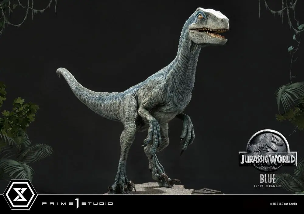 Jurassic World: Fallen Kingdom Prime Collectibles Kip 1/10 Blue (Open Mouth Version) 17 cm fotografija izdelka