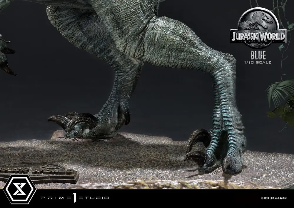 Jurassic World: Fallen Kingdom Prime Collectibles Kip 1/10 Blue (Open Mouth Version) 17 cm fotografija izdelka