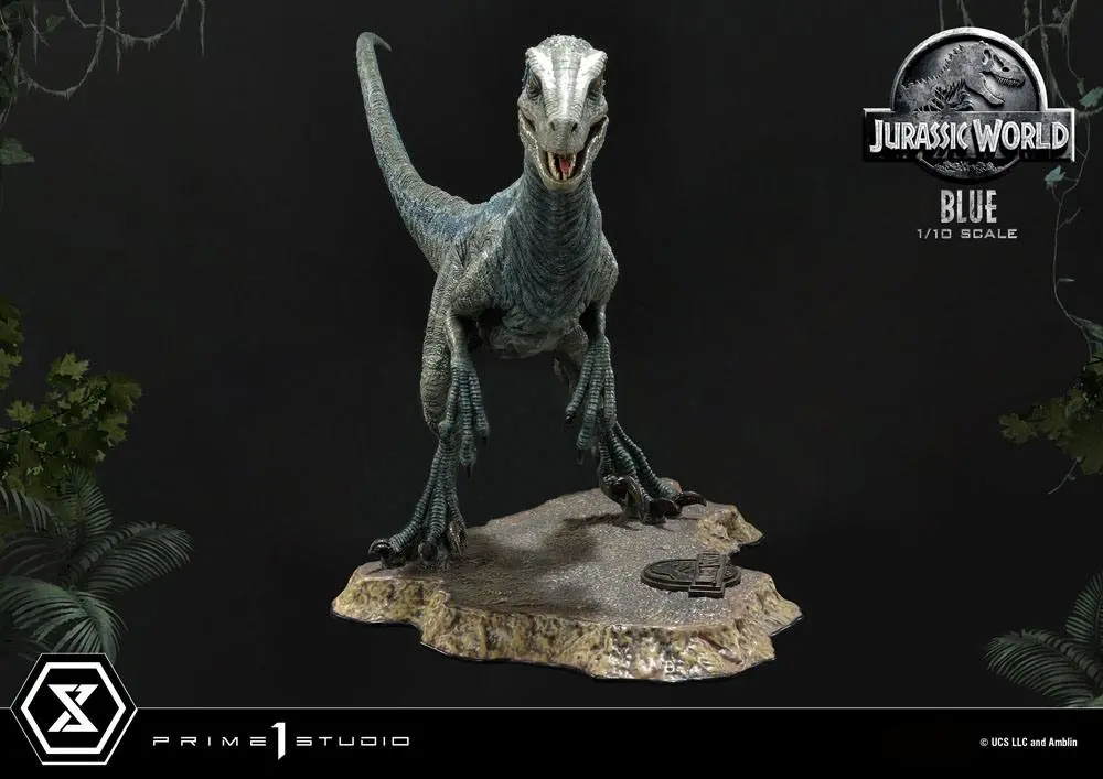 Jurassic World: Fallen Kingdom Prime Collectibles Kip 1/10 Blue (Open Mouth Version) 17 cm fotografija izdelka