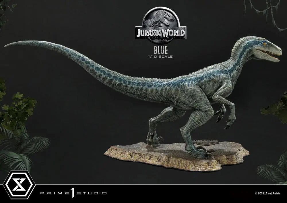 Jurassic World: Fallen Kingdom Prime Collectibles Kip 1/10 Blue (Open Mouth Version) 17 cm fotografija izdelka