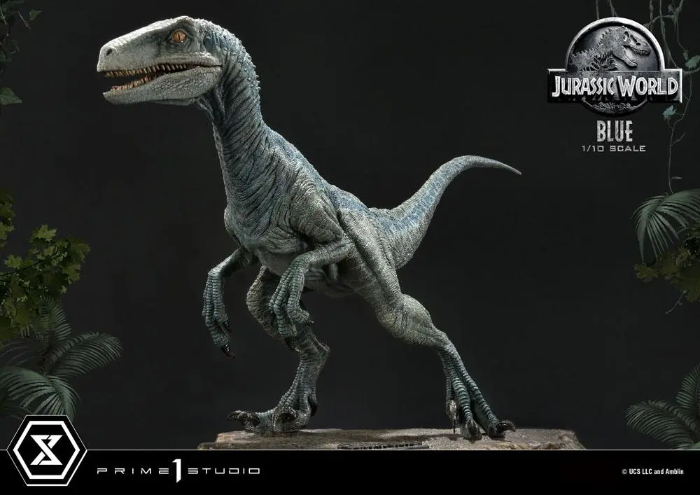 Jurassic World: Fallen Kingdom Prime Collectibles Kip 1/10 Blue (Open Mouth Version) 17 cm fotografija izdelka