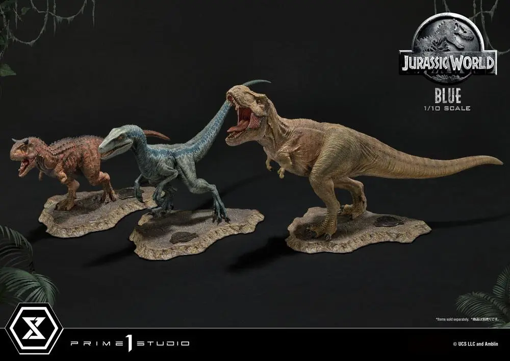 Jurassic World: Fallen Kingdom Prime Collectibles Kip 1/10 Blue (Open Mouth Version) 17 cm fotografija izdelka