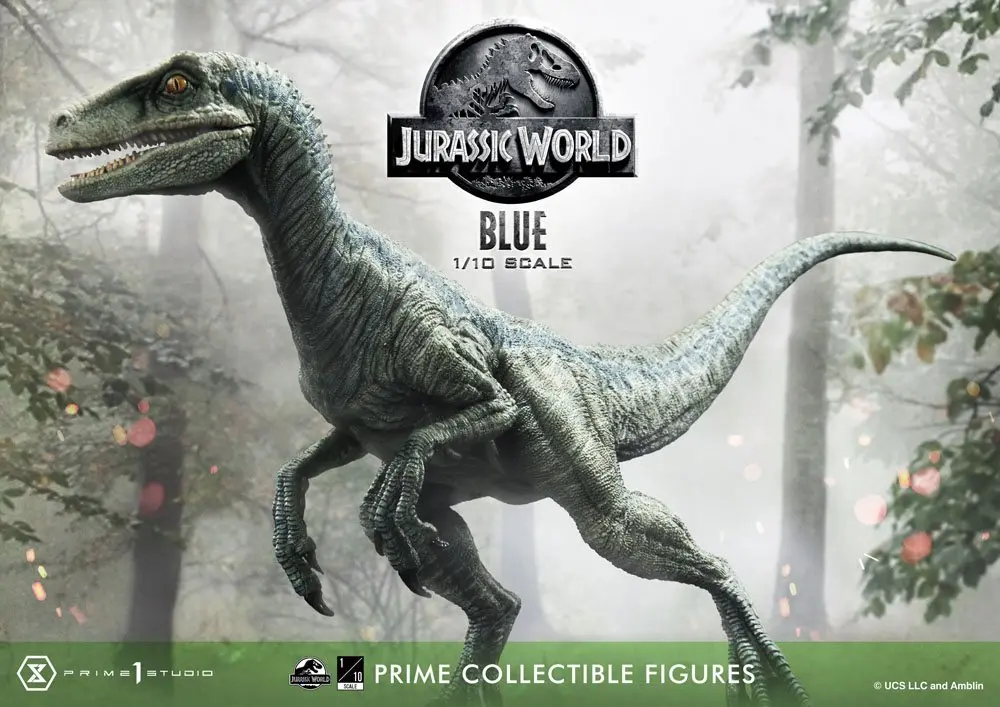 Jurassic World: Fallen Kingdom Prime Collectibles Kip 1/10 Blue (Open Mouth Version) 17 cm fotografija izdelka