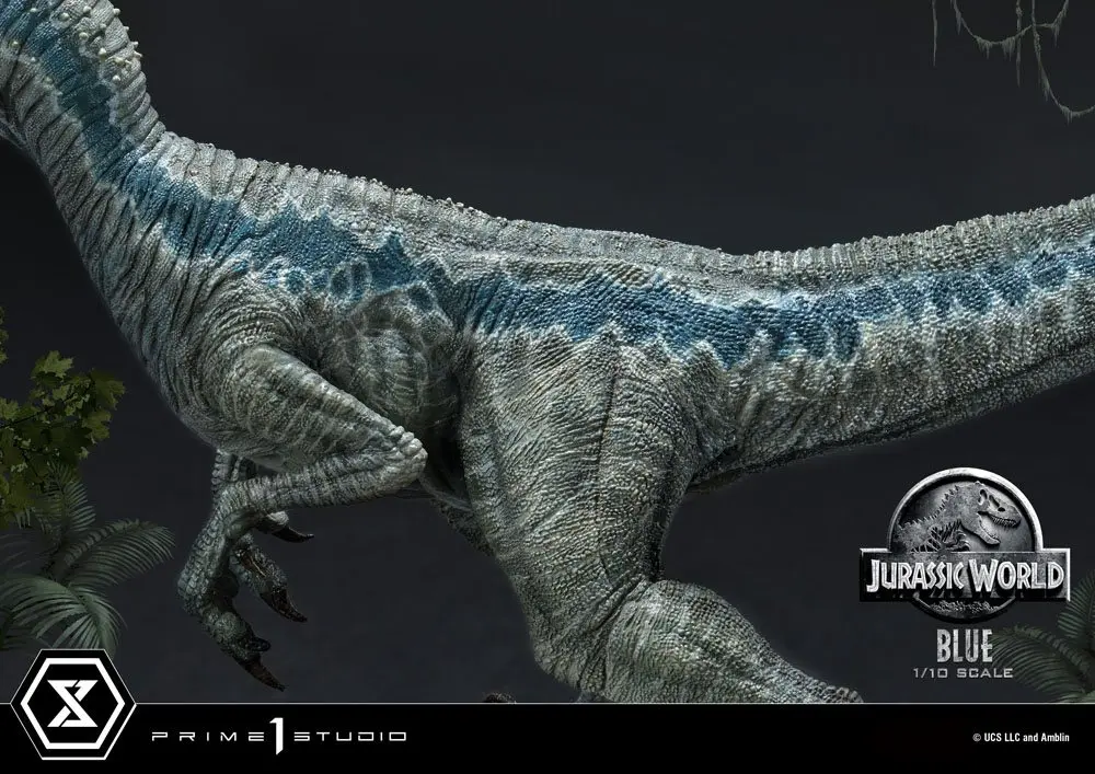 Jurassic World: Fallen Kingdom Prime Collectibles Kip 1/10 Blue (Open Mouth Version) 17 cm fotografija izdelka