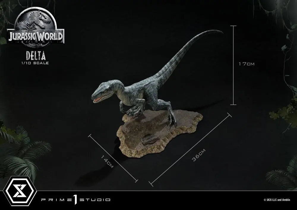 Jurassic World: Fallen Kingdom Prime Collectibles Kip 1/10 Delta 17 cm fotografija izdelka