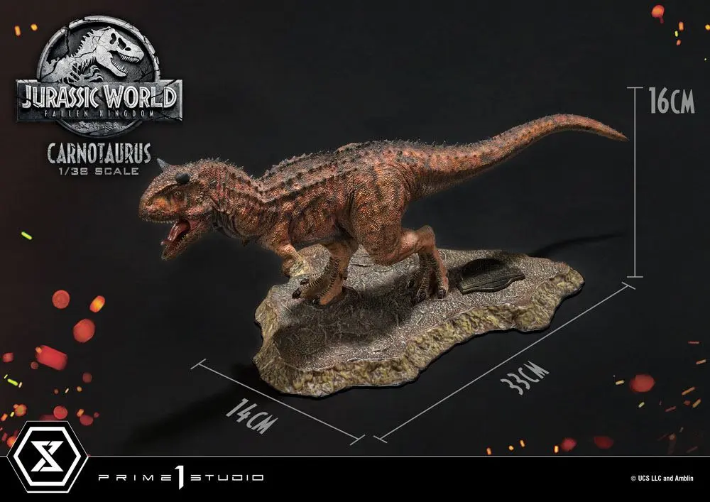 Jurassic World: Fallen Kingdom Prime Collectibles PVC Kip 1/38 Carnotaurus 16 cm fotografija izdelka