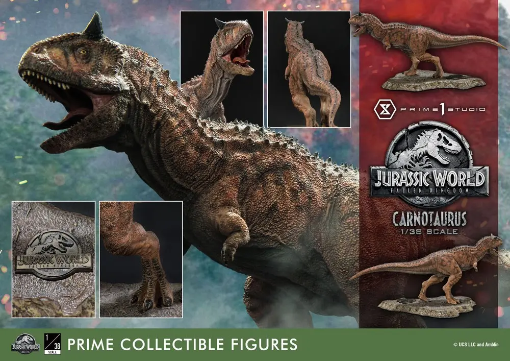 Jurassic World: Fallen Kingdom Prime Collectibles PVC Kip 1/38 Carnotaurus 16 cm fotografija izdelka