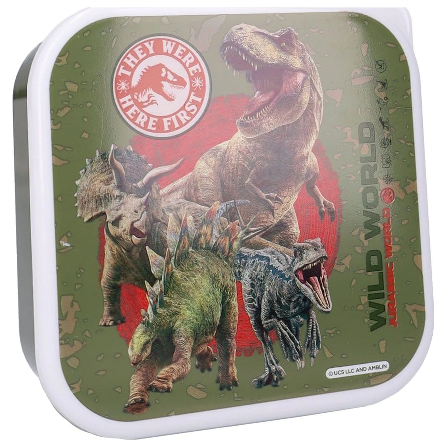Jurassic World Škatla za prigrizke Set Fresh Bites 12 cm fotografija izdelka
