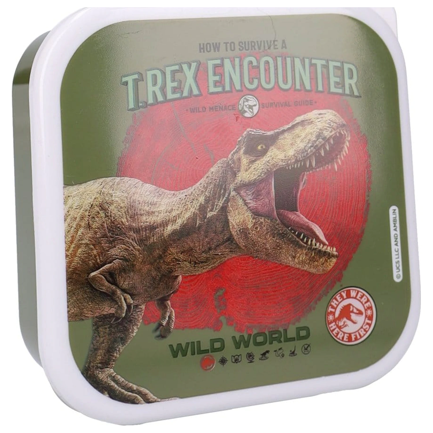 Jurassic World Škatla za prigrizke Set Fresh Bites 12 cm fotografija izdelka
