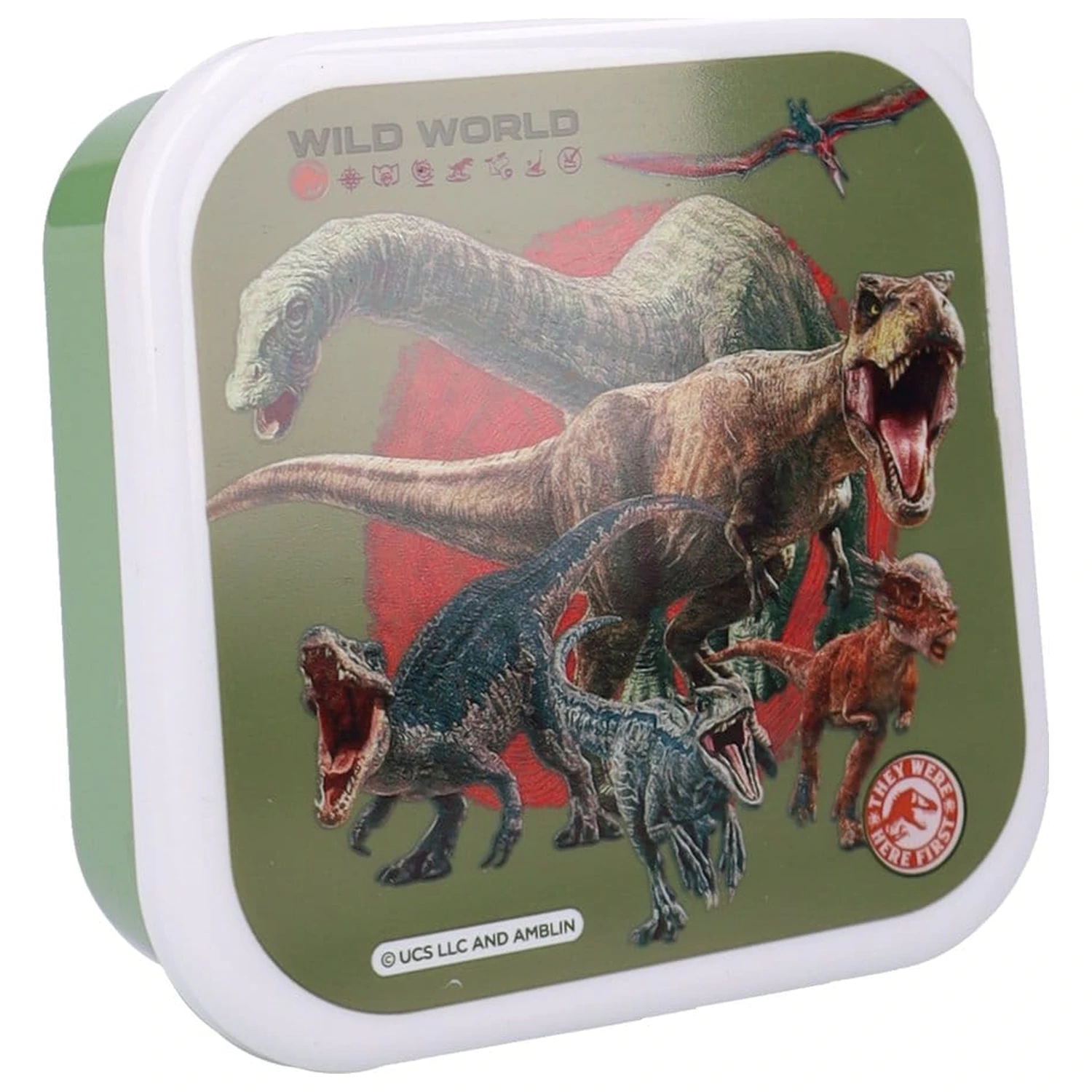 Jurassic World Škatla za prigrizke Set Fresh Bites 12 cm fotografija izdelka