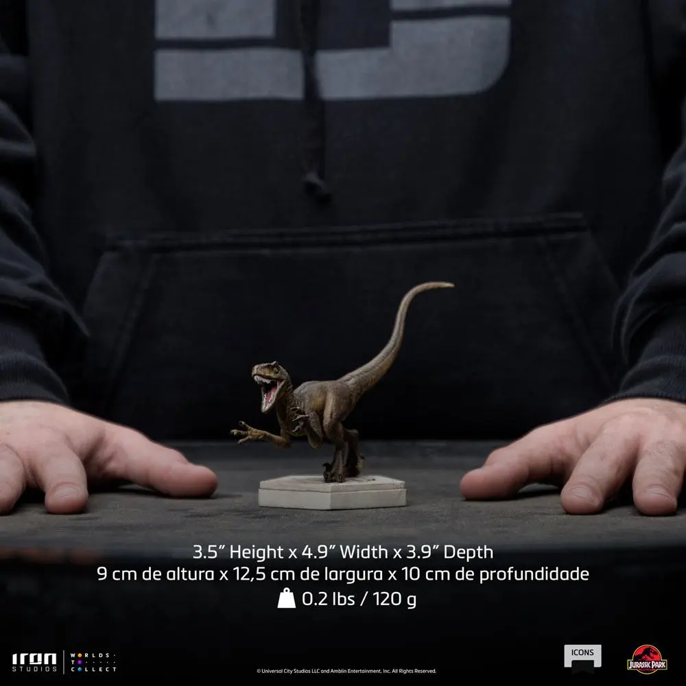 Jurassic World Icons Kip Velociraptor A 9 cm fotografija izdelka