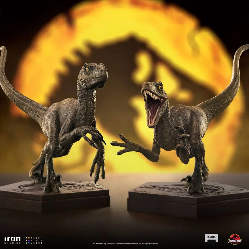 Jurassic World Icons Kip Velociraptor A 9 cm fotografija izdelka