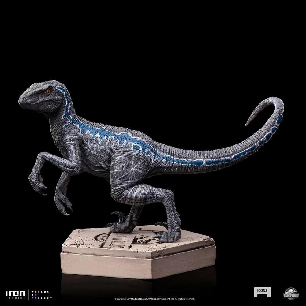 Jurassic World Icons Kip Velociraptor B Blue 7 cm fotografija izdelka