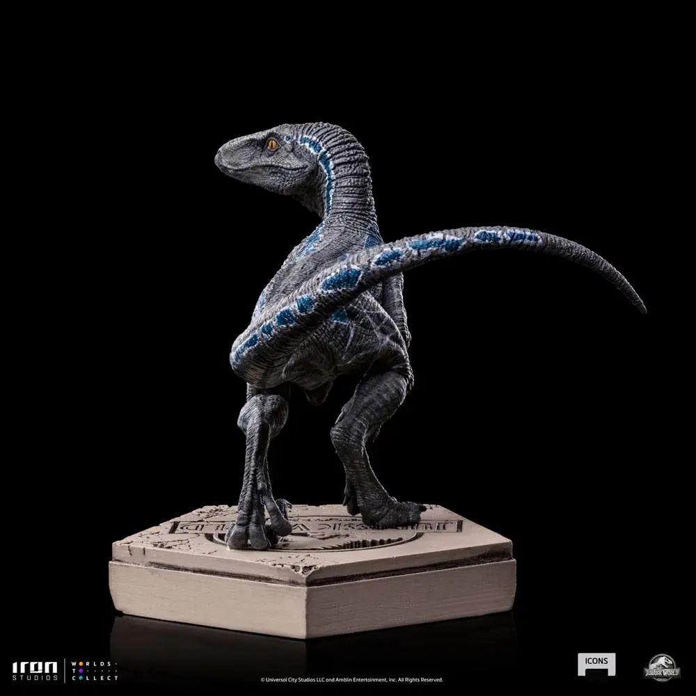 Jurassic World Icons Kip Velociraptor B Blue 7 cm fotografija izdelka