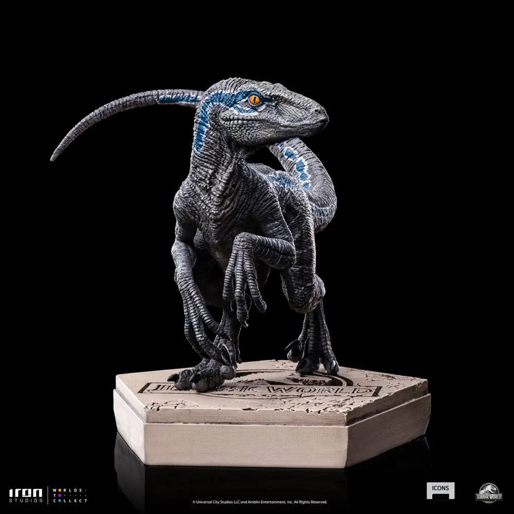 Jurassic World Icons Kip Velociraptor B Blue 7 cm fotografija izdelka