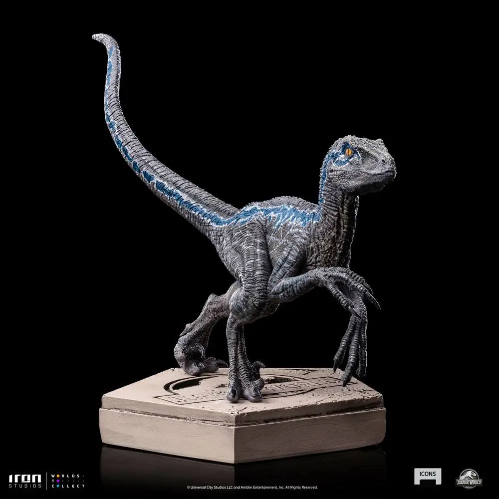 Jurassic World Icons Kip Velociraptor Blue 9 cm fotografija izdelka