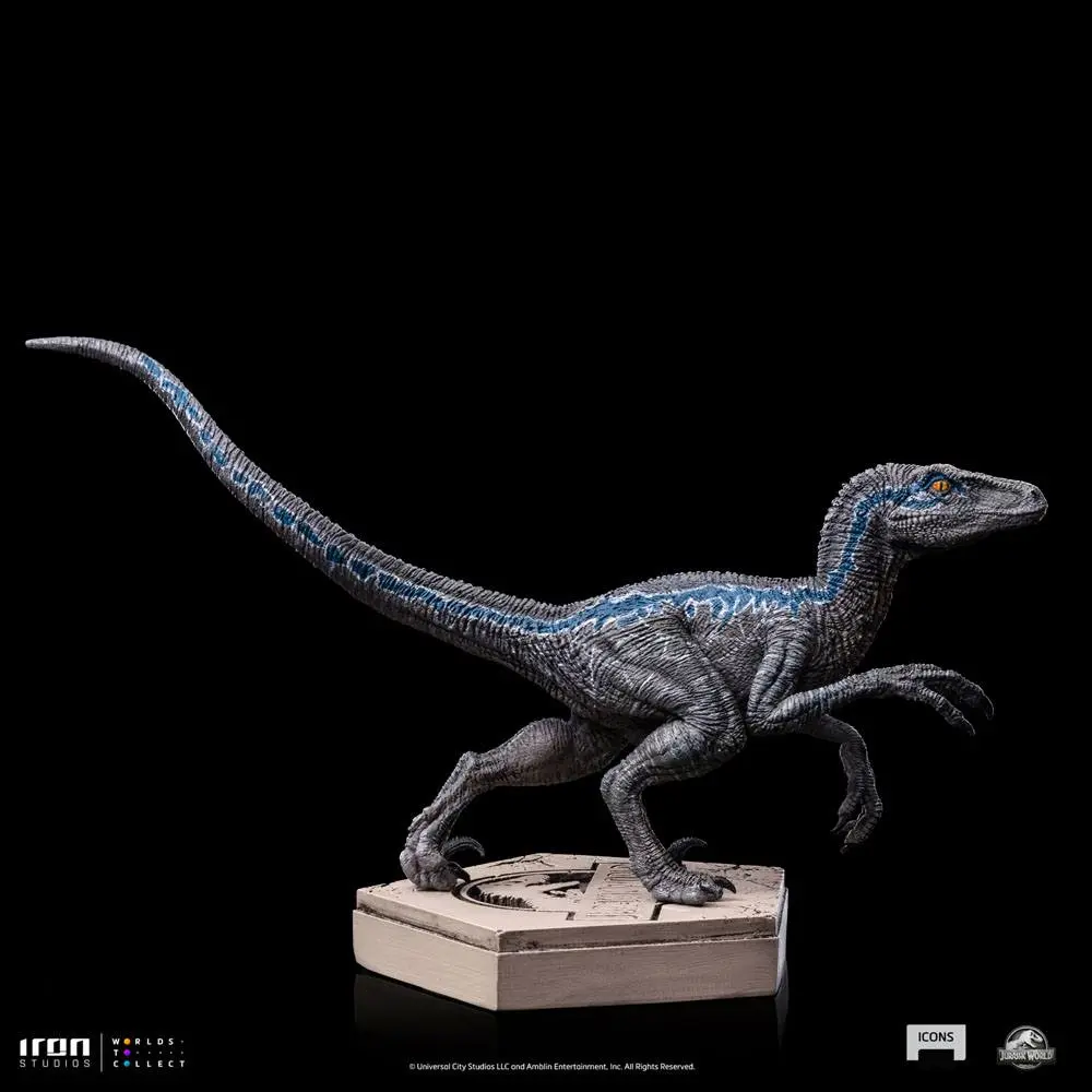 Jurassic World Icons Kip Velociraptor Blue 9 cm fotografija izdelka