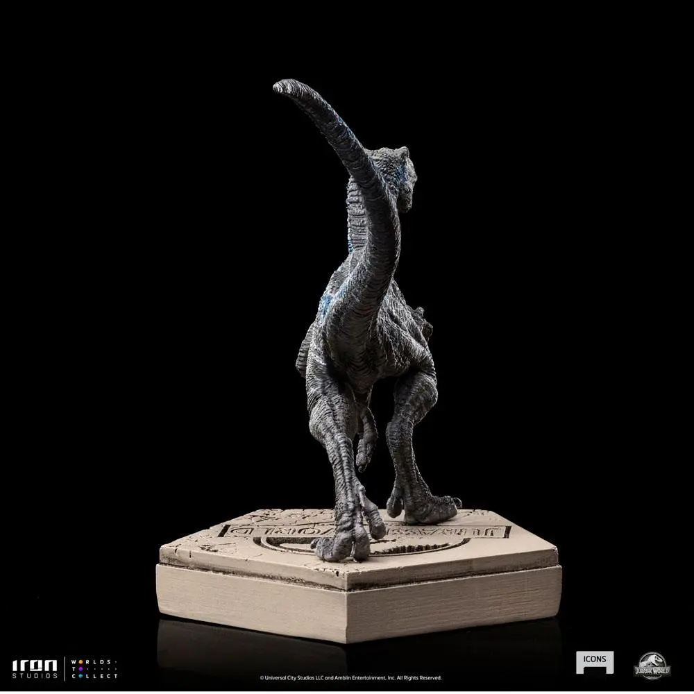 Jurassic World Icons Kip Velociraptor Blue 9 cm fotografija izdelka