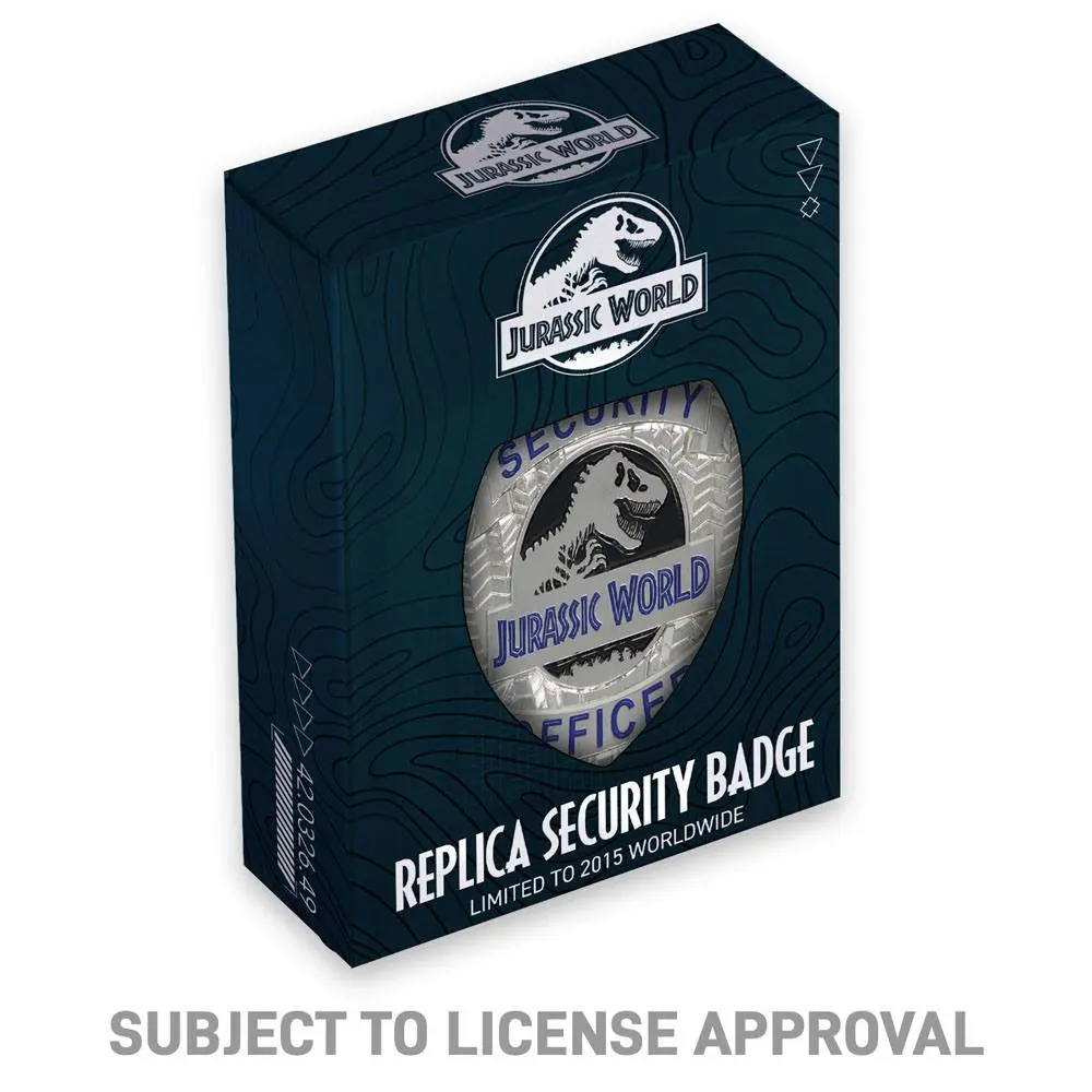 Jurassic World Limited Edition Replika Značka varnostnega uslužbenca fotografija izdelka