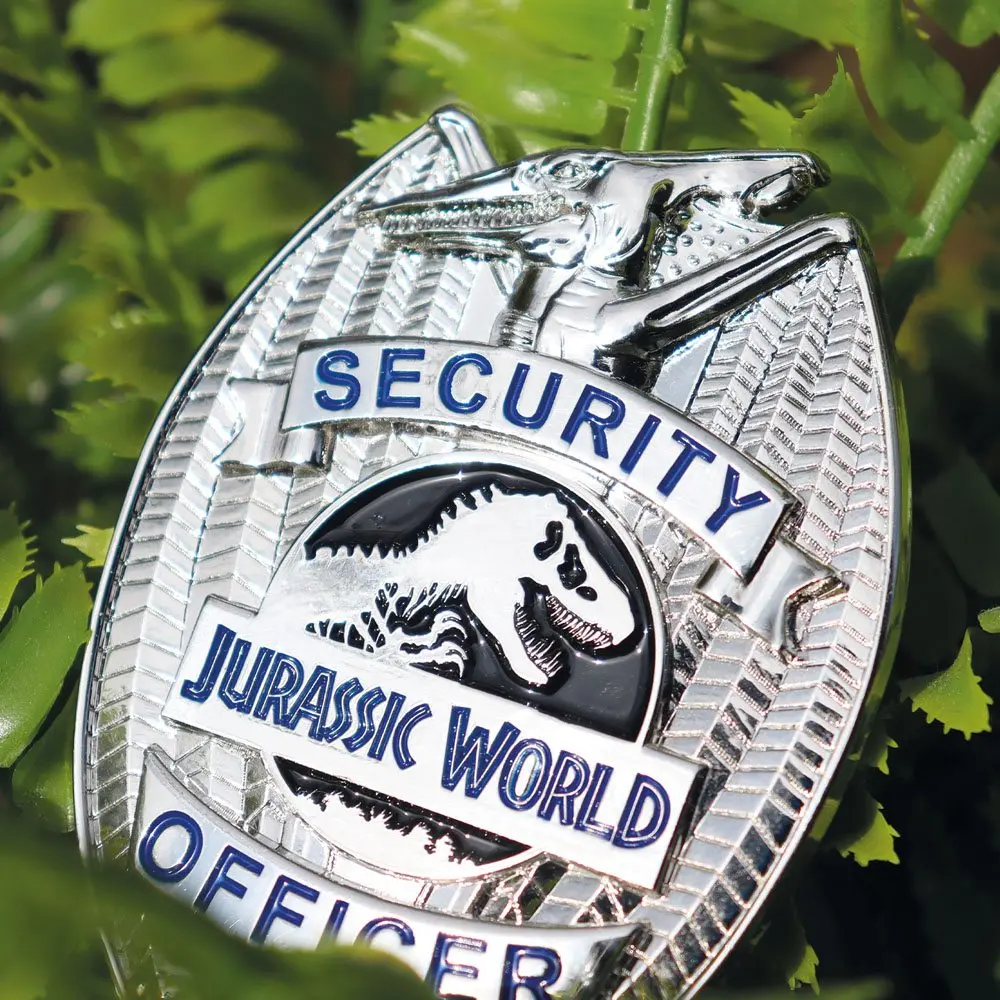 Jurassic World Limited Edition Replika Značka varnostnega uslužbenca fotografija izdelka