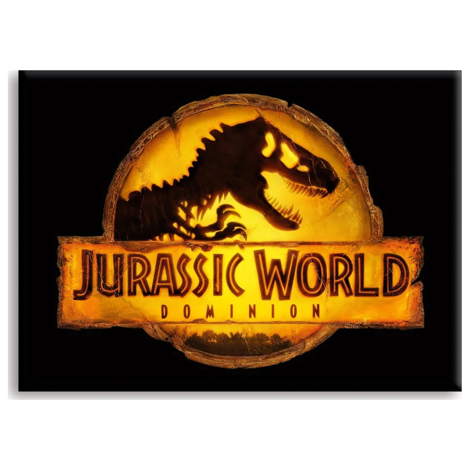 Jurassic World Logo Magnet 6,3x8,9 cm fotografija izdelka