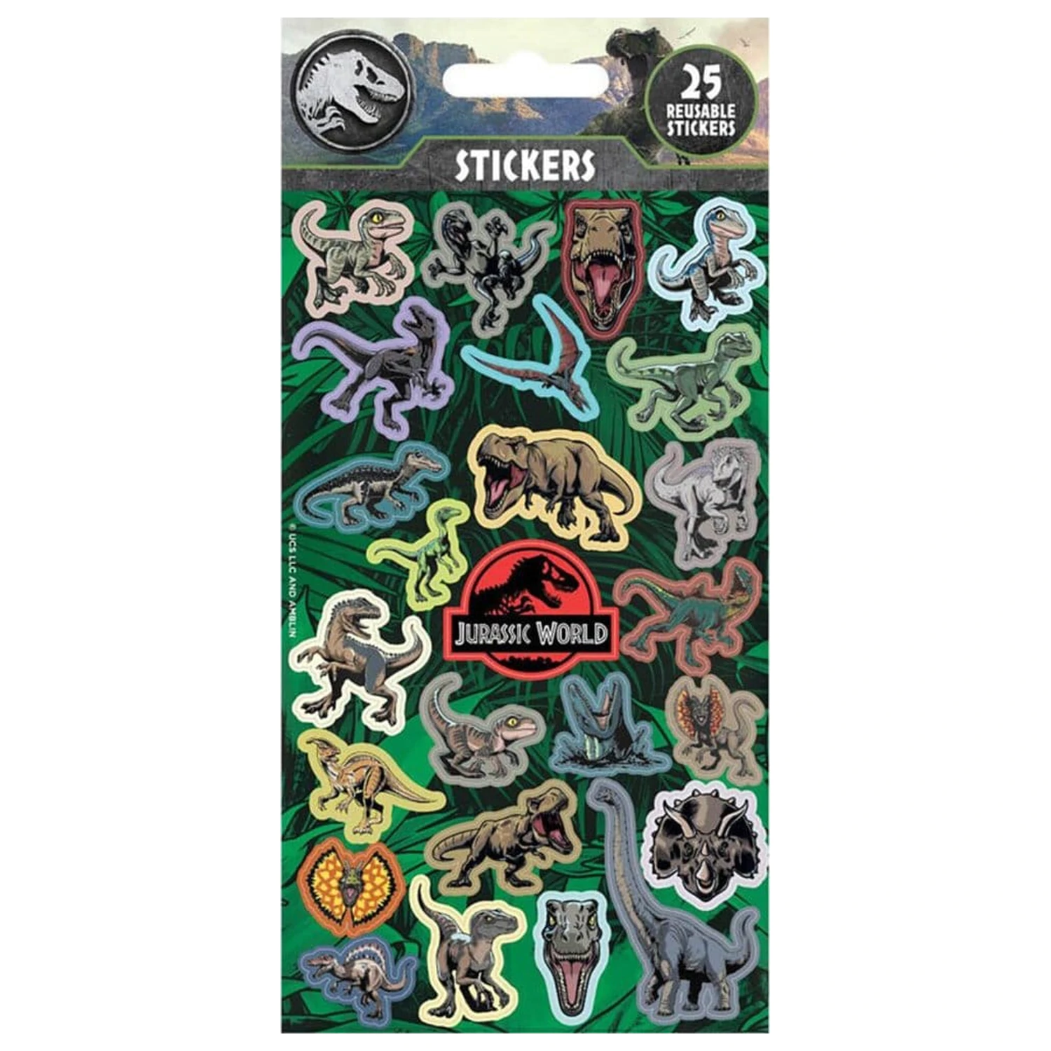 Jurassic World Paket nalepk fotografija izdelka