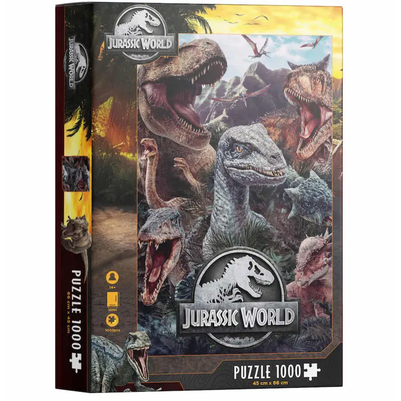 Jurassic World sestavljanka poster (1000 kosov) fotografija izdelka