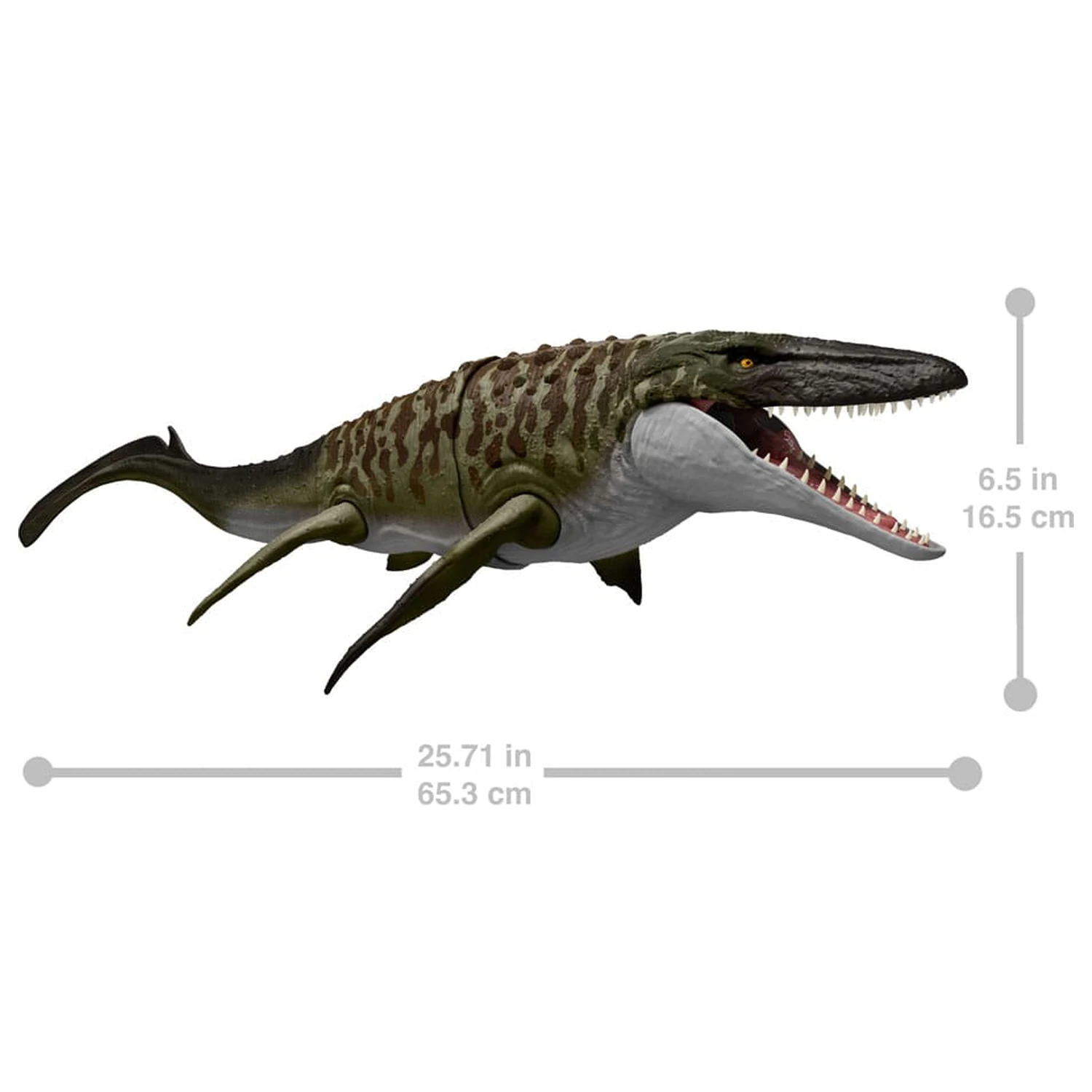 Jurassic World: Rebirth Akcijska figura Bite 'n Blast Mosasaurus 65 cm fotografija izdelka