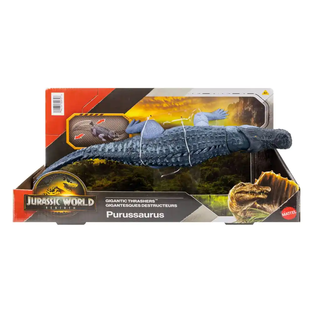 Jurassic World Rebirth akcijska figura Gigantic Thrashers Purussaurus 37 cm fotografija izdelka