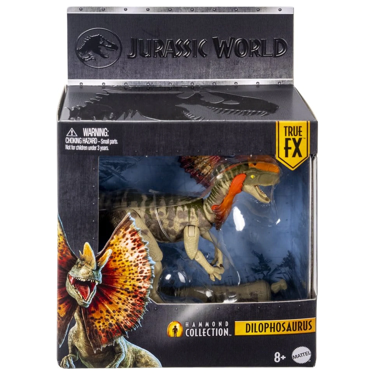 Jurassic World Rebirth Hammond Collection akcijska figura Dilophosaurus fotografija izdelka