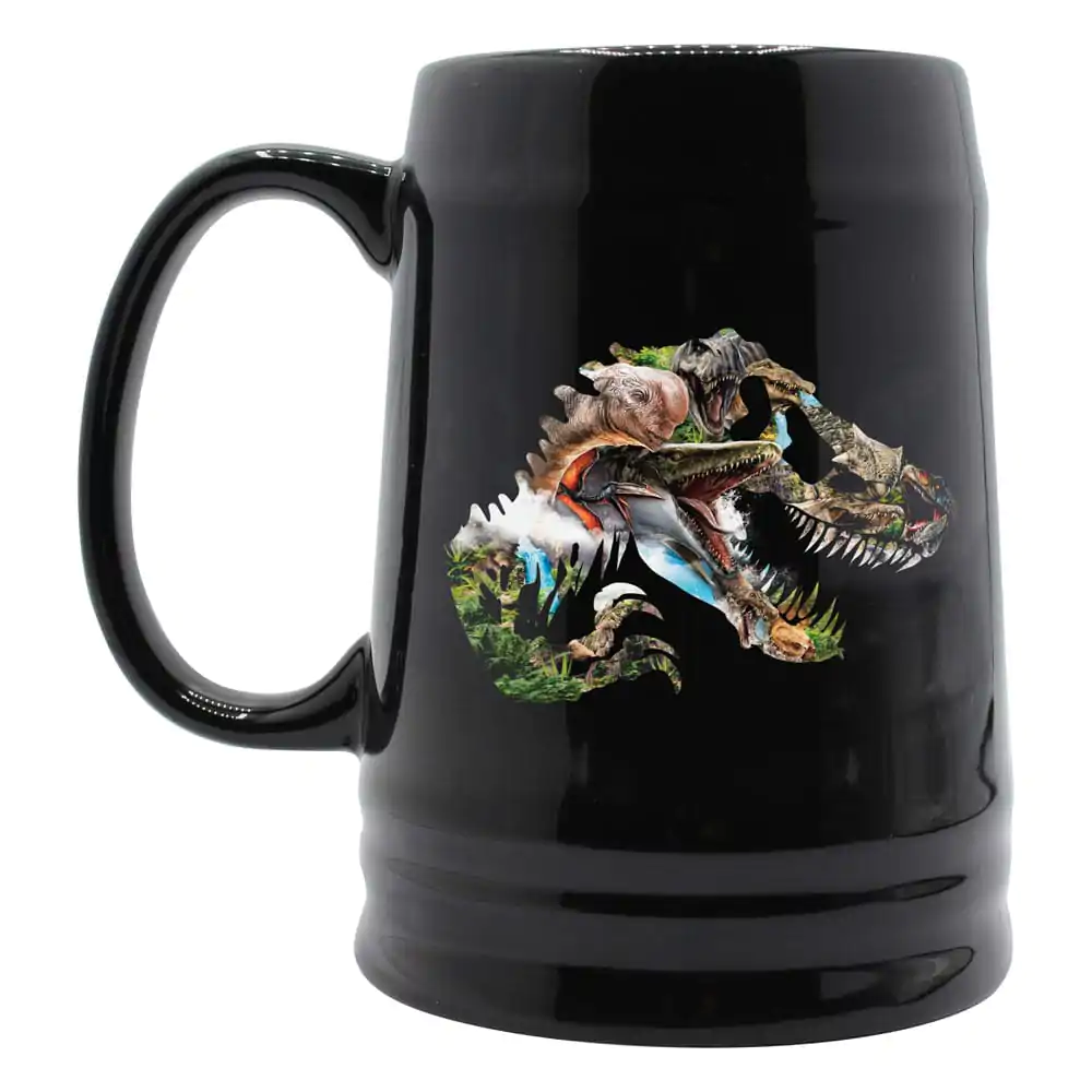 Jurassic World Rebirth pivski vrč fotografija izdelka